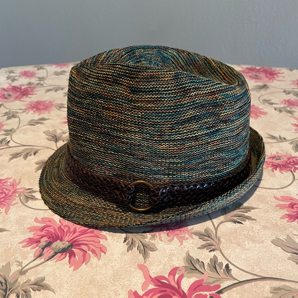 Cost Plus World Market Multicolor Fedora Hat
